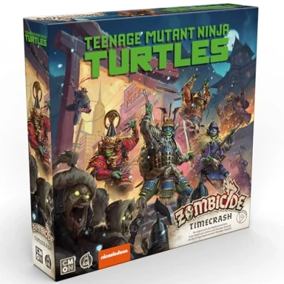 Imagen de Zombicide White Death: TMNT Time Crash EXPANSION Turtle Team&#039;s Quest through Zombie New York, juego de estrategia cooperativa con miniaturas mesa, a partir 14 años, 1 6 jugadores, hora