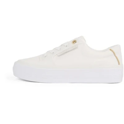 Imagen de Tommy Hilfiger Essential VULC Zapatillas, Mujer, Talla: 36, Ecru Zapatos