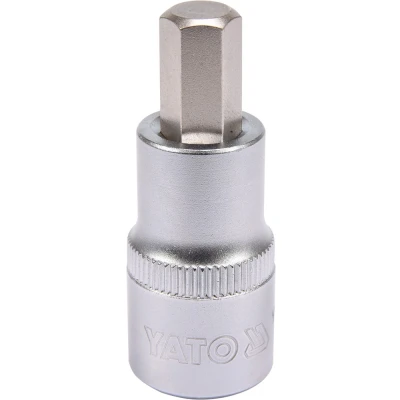 Imagen de YATO YT 04385 Piezas insertables de llave cubo DIN3120 10 Acero cromo vanadio, para herramientas