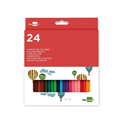 Imagen de Lapices de colores liderpapel caja 24