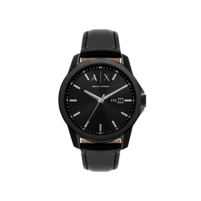 Imagen de Armani Exchange Threehand Daydate Reloj, Hombre, Talla: One Size, Black