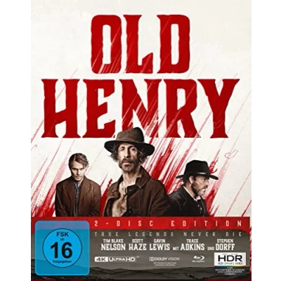 Imagen de Old Henry Mediabook (4K Ultra HD) (+ Blu ray) [Blu ray]