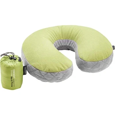 Imagen de Cocoon Air Core Pillow Ultralight U Shaped Neck Support 38X27X11 CM (Wasabi/Grey)