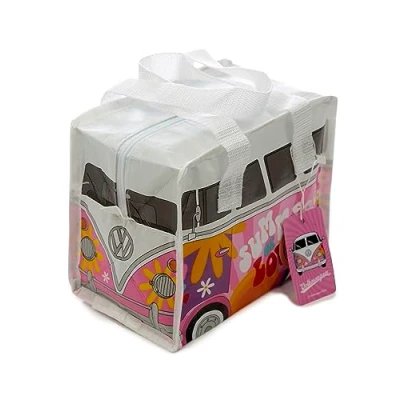 Imagen de Puckator Petit Sac Repas (Sans Mousse EPE) Volkswagen Van Bus Combi VW T1 Summer Love Bolsas térmicas, Multicolor, único
