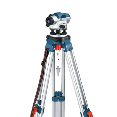 Imagen de Bosch Professional Nivel Óptico GOL 26 D (aumento 26x, unidad de medida 360 grados, alcance hasta 100 m, en maletín transporte)
