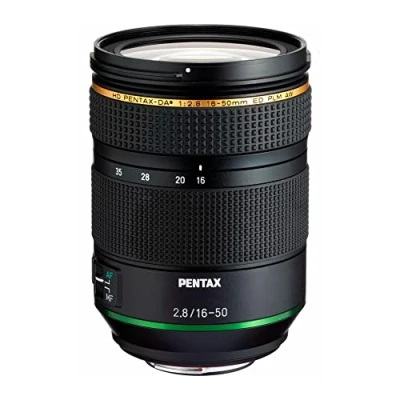 Imagen de HD Pentax DA 16 50 mm F2,8ED PLM AW 28030 Objetivo de Zoom estándar con Gran Apertura para Uso cámaras réflex Digitales Formato K Mount APS C