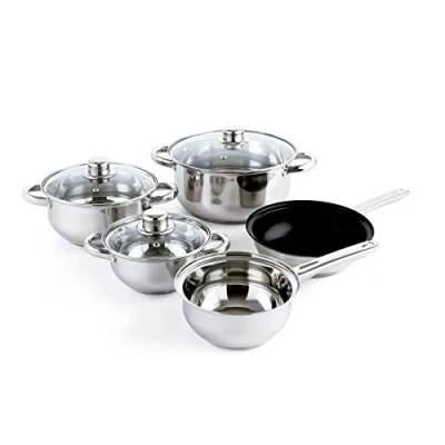 Imagen de Quid Bochum Bateria Acero Inoxidable 5 Piezas