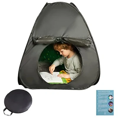 Imagen de Tienda Sensorial Rincón De Calma para Que Los Niños Jueguen Y Se Relajen Ayuda En Autismo, TPS, Ansiedad Concentración Sensory Tent Mini Individual