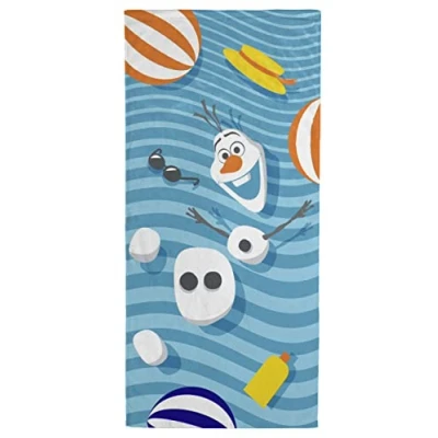 Imagen de Jay Franco Disney Frozen Loco por el Verano Toalla de Playa 71cm x 147cm 100% Algodón