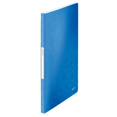 Imagen de LEITZ 46310036 Carpeta de fundas WOW PP 20 DIN A4 color azul metalizado