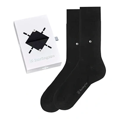 Imagen de Burlington Basic Uni Gift Box M SO algodón unicolor 2 pares, Calcetines Hombre, Multicolor (Sortiment 0010), 40 46