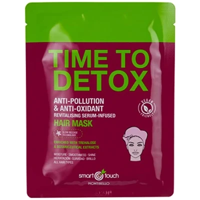 Imagen de MONTIBEL·LO Smart Touch Time TO Detox Mask 4X30ML, Rojo, 1 Unidad (Paquete de 1)
