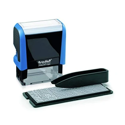 Imagen de Trodat Printy 4911 Typomatic Sello de Autocomposición Autoentintable Tinta Azul