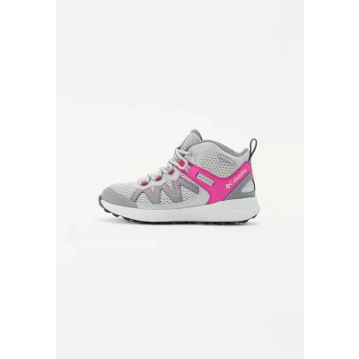Imagen de Columbia Youth Peakfreak RUSH Unisex Botines bajos para niños, Talla: 39, Grey/purple Zapatos