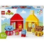 Imagen de LEGO 10414 DUPLO My First Daily Rituals Hora de comer y dormir, Juguete social, 4 figuras animales