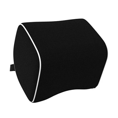 Imagen de bonmedico Cojin Cervical Ergonomico Almohada Reposacabezas para Asiento de Coche Cojín Ortopedico Amortiguador Soporte Cuello y Cabeza