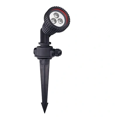 Imagen de FORLIGHT TIDIAN Foco Proyector Exterior para Jardín con IP65. Pincho Césped. Bombilla GU10. Color Negro