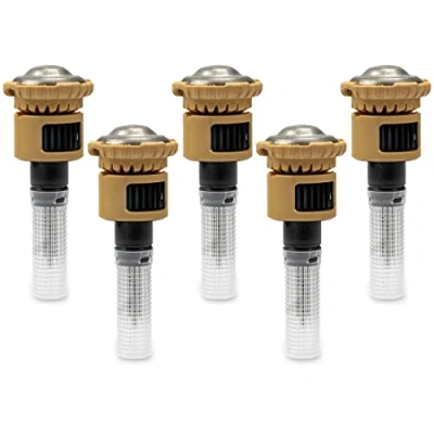 Imagen de Pack 5 Boquilla giratoria RainBird R VAN18 rain bird Toberas Arco fijo de 360 Círculo completo alcance 4 a 5,5m para difusores / aspersor