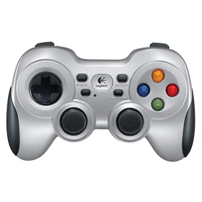 Imagen de Logitech F710 Gamepad Inalámbrico, 2,4 GHz con Nano Receptor USB, Distribución de Botones Clásica, Doble Efecto Vibración, Mando Dirección 4 Conmutadores, PC Gris/Negro