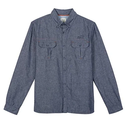 Imagen de Oxbow M2citel Camisa para Hombre, de Vestir, OXV916661_XDABL, Azul Oscuro, Small