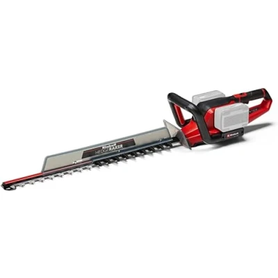 Imagen de Einhell Cortasetos con batería GE CH 36/65 Li Solo Power X Change (36 V, 65 cm de longitud corte, 30 mm distancia entre dientes, mango giratorio, colector recortes, sín batería)