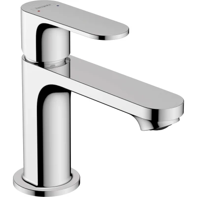 Imagen de hansgrohe Rebris S Mezlador monomando de lavabo 80 con vaciador automático, cromo, 72510000