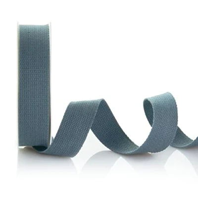Imagen de Trimz 1905 5 30 24 Correa de algodón Resistente, Gris, 5m x 30mm,