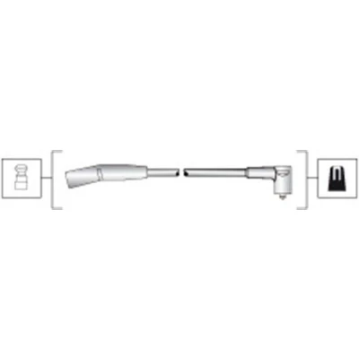 Imagen de MAGNETI MARELLI 941318111280 Juego de Cables Encendido FORD: KA Hatchback, Escort 6, FIESTA 4