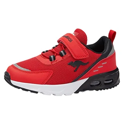 Imagen de KangaROOS Zapatillas unisex KX Arg EV, color rojo y negro, talla 39 EU, Fiery Red Jet Black, EU