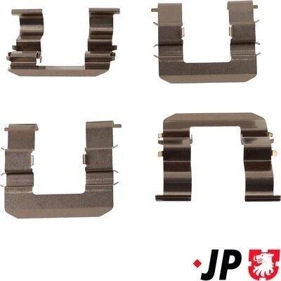 Imagen de JP GROUP 3364003810 Kit de accesorios, pastillas frenos FIAT: Punto II Hatchback