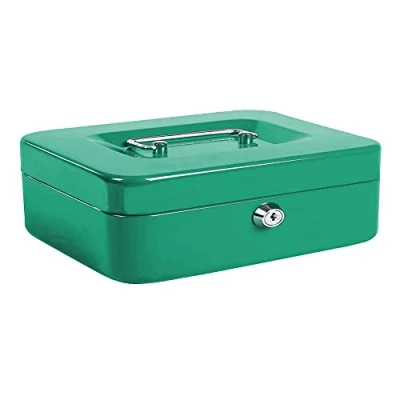 Imagen de Kippen 10033v4 cassetta portavalori verde, dimensioni: 300x240x90 mm