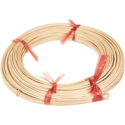 Imagen de Rayher Rollo ratán natural, 1A Nr.6, 125 g, aprox. 40 m, 2,6 mm ø, manualidades, cestería, 6502600