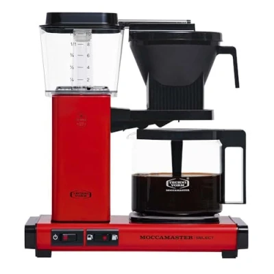 Imagen de Moccamaster KBG Select, Cafetera Filtro, Rojo, 1.25 Litros