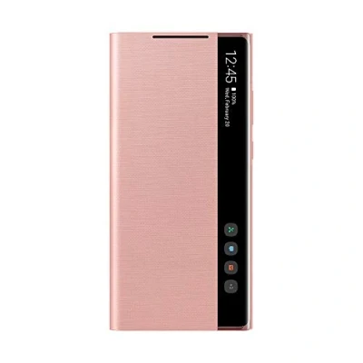 Imagen de Funda Samsung Galaxy Note 20 Clear View Original Oro Rosa