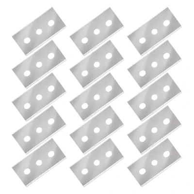 Imagen de 15pcs Cuchillas de Repuesto para Rascador Vitrocerámica,Rasqueta Vitroceramica Cuchilla,Raspador,Limpia Vitroceramica,Rasqueta Vidrio Alta Calidad,Inoxidable,Plata,42 * 22 mm