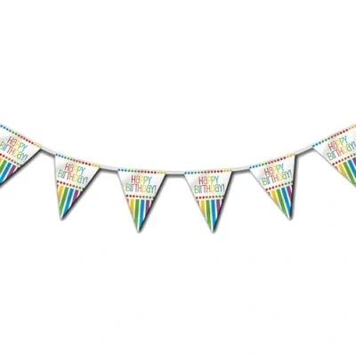 Imagen de Unique Banderines de Cumpleaños Fiesta (47118)