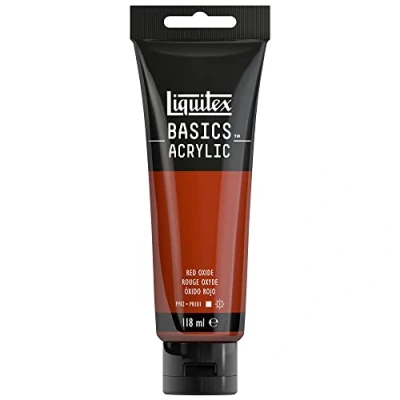 Imagen de Liquitex Basic Acrylic Tubo De Pintura Acrílica, 118 ML, Rojo (Rojo Marte Nuevo)