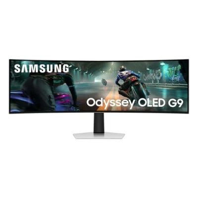Imagen de Monitor gaming Samsung Odyssey G9 LS49DG910SUXEN, 49&quot;, DQHD, 144 Hz, 0.03 ms, OLED, Plata