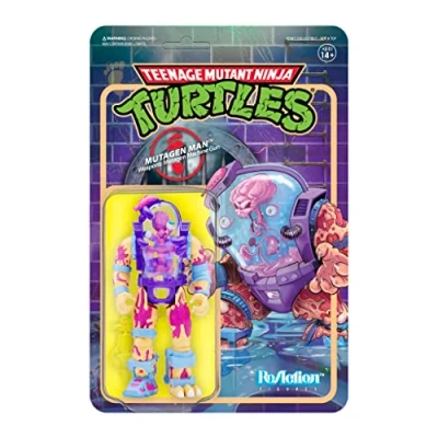 Imagen de TMNT Reaction Wave 4 Mutagen Man Action Figure Standard