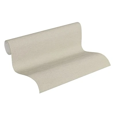 Imagen de A.S. Création Papel pintado Liso Ethnic Origin tejido no 10.05 m x 0.53 Marrón Fabricado en Alemania 371782 37178 2