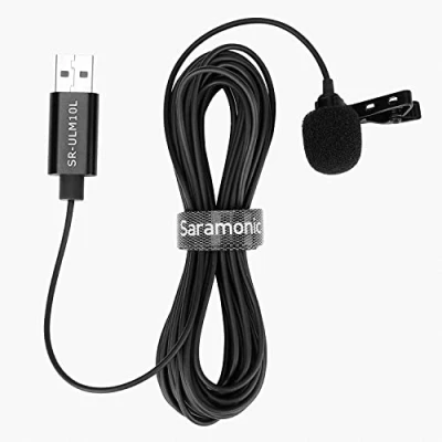 Imagen de Micrófono Lavalier De 6 Metros Usb Saramonic Sr ulm10l