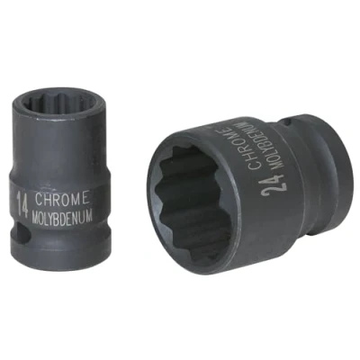 Imagen de KS TOOLS 515.0987 Cubos insertables 38 8 12,5 (1/2&quot;) dodecagonal
