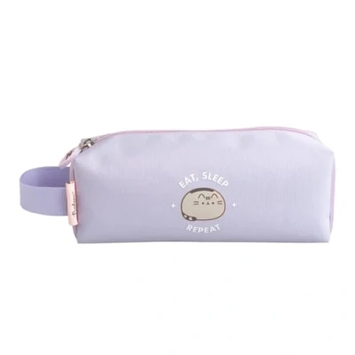 Imagen de Grupo Erik Estuche Pusheen Escolar niña │ Estuches Escolares Adolescentes con asa y Cierre Cremallera, Material papeleria Kawaii Vuelta al Cole