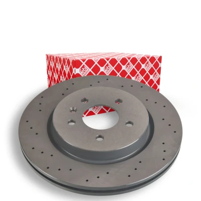 Imagen de FEBI BILSTEIN 108196 Disco de freno Eje trasero 315 23 5 115 perforado/ventil. int. revestido OPEL: Astra J Hatchback, GTC