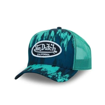 Imagen de Von Dutch Gorra Hombre y Mujer, Trucker Vibes, Ajustable, azul, Talla única