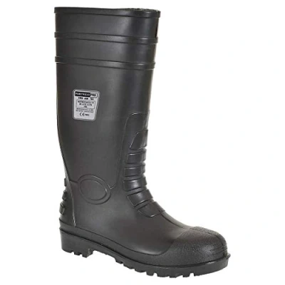 Imagen de Portwest Bota Wellington Total Safety S5,, Tamaño: 39, Color: Negro, FW95BKR39