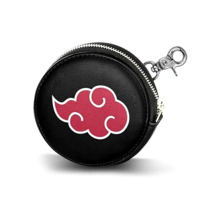 Imagen de Naruto Clouds Monedero Cookie, Negro, 8,7 x cm