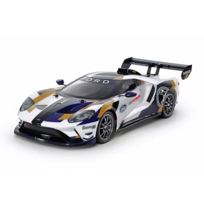 Imagen de Tamiya 1:10 RC Ford GT MK.II 2020 (TT 02), Coche teledirigido, vehículo RC, construcción de Modelos, Kit para Montar, Modelo