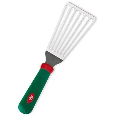 Imagen de Sanelli Línea Premana Professional,Fritos Espátula Cm.17,Acero Inoxidable,Verde y Rojo,30.0x8.0x9.0 cm