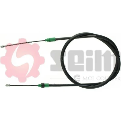 Imagen de SEIM 204240 Cable de Freno Mano Atrás izquierda, derecha 1637/1302 Tambor PEUGEOT: 206 Hatchback